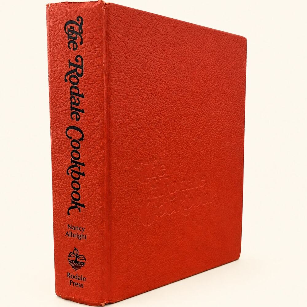 The Rodale Cookbook Nancy Albright 1973 Vintage Hardcover Recipes Rodale Press